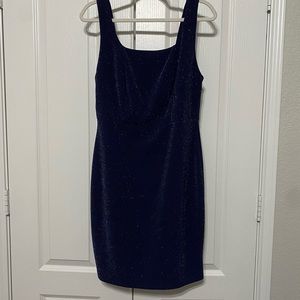 Navy Sparkle dress nwt XL